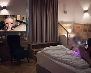 Pretty blonde model Annabella Blue misbehaves with juicy pussy licking, blowjob, and missionary cum in mouth on way to pornstar fame