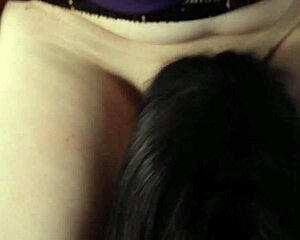 black babe scissors trimmed pussy then white bitch with natural tits face sits her back hard