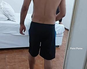 What if the maid without panties bends over and I fill her pussy with cum?