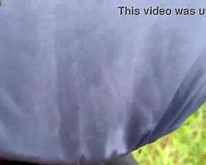 Jungle quickie: Desi brother bends tight sister over for raw pussy pounding?