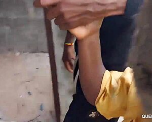 Pounding Hot Landlady Wet Pussy Beside Her Lush Garden