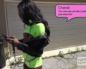 Chanel Skye Feels Every Rough Pound in Her Gorgeous Ebony Ass