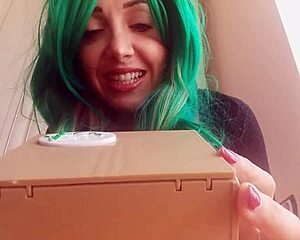 this sexy angry giantess with huge tits big pussy stomps in boots making you worship her feet fetish style