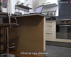 hey melany, you sneaky French amat fucks repairman during telework in Paris?