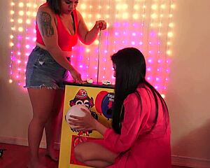 Filipina Amateurs Pump Balloons in Asian Fetish Stuffing