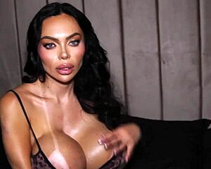 muscular bbc hammers argentinean slut with monster tits