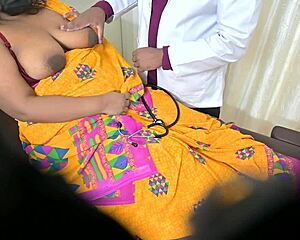 i shouldn't but this sexy lady patient's huge tits make me misbehave