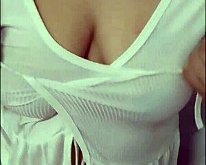 hey teacher, walking braless flashing huge tits on public road gets pussy played?