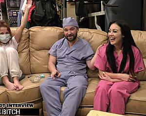 Patient wanna blast jizz on nurse Blaire Celeste's deepthroat face?