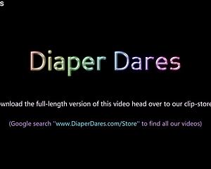 jessica and roxi rock nappies dancing in public like total exhibitionists