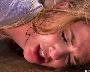 ow my ass is so red from spanking this brunette slave!!