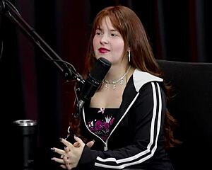 so angel bloomm, scared of socials yet dances naked, ever tried sheer red for your artist name?