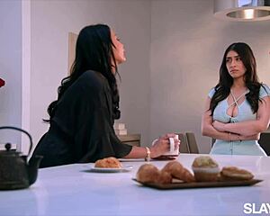 vixenplus teacher anissa kate licks violet's pussy in lingerie lesson