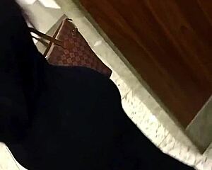 Ever Wondered What Angel Lima Does in That Public Bathroom Stall?