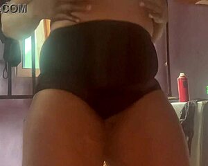 damn my big tits and curvy ass stripping slow... mature softcore tease got me wet