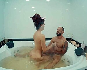 brazilian teen SPREADS SHAVED PUSSY SWALLOWS CUM after DEEP FUCK