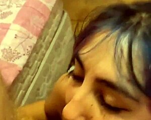 Chupando Pico de Pana Carzuva Slutty Latina Blowjob Cum