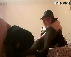 2024 foot licking session for ebed under femdom slave control