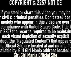 damn, blonde milf sofie marie and her lesbian lover lick big clits in lingerie frenzy!