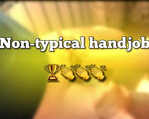 Experience post-orgasm terror from my cruel handjob grip