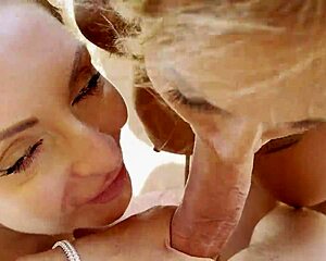 two hot milfs take my cock seaside pounding creampie finish 😈🌊