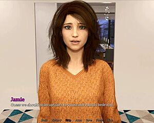 Relive the new memories from this brunette game session number 19.