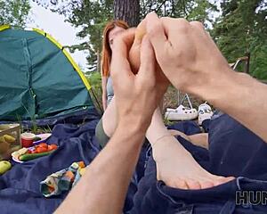 hunt4k russian chloe rides huge dick right in front of boyfriend