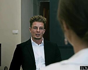 lesbian chick discovers big cock sucking beats pussy licking every time