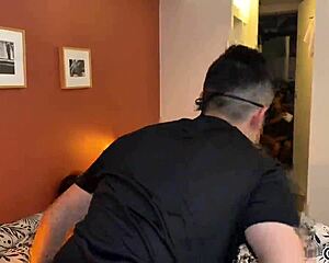 After the party, we swap partners and one guy cums on the other's wife