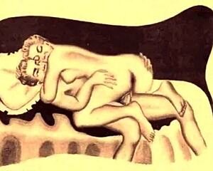 Vintage erotic art stirs up some seriously hot retro vibes.