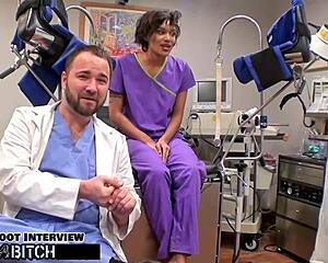 Doctor Tampa blasts Jackie Banes with hot cum!