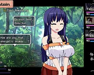 Summer Heat Ignites Yui's Outdoor Tit Cumshot Game