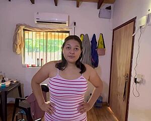 Employee bends over big ass for boss cock before husband gets home