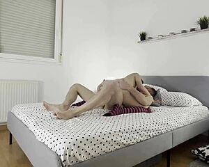 skinny tenant PAYS RENT with her TIGHT ASS getting FUCKED hard by landlord in dorm