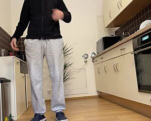 Lustful fat mother-in-law roleplays as sexy female doctor examining patient