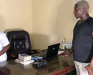 Sexy nurse deepthroats blows big dick doggystyle pussy fucks patient in hospital