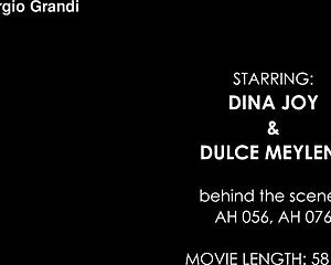 BEHIND Scenes DINA JOY DULCE GANG BANG PISSING Sloppy!