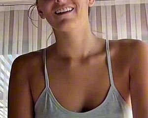 Imagine that perfect teen model's tight ass stretched by monster cock POV
