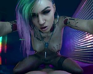 panam and judy cyberpunk 3some anal pov hides wild group cumshots
