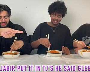 Hey these 3 hot amateurs crave total hardcore railing