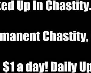 imagine locking that chastity cage on tight all damn day