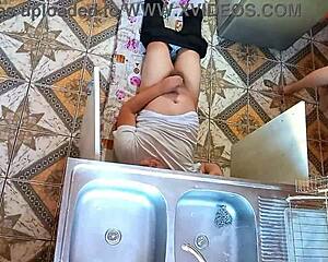 unfaithful wife sneaks plumber in for secret fun