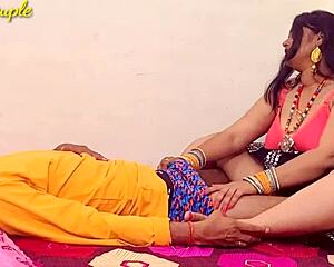 Why does this hot wife fuck her husband so rough on the ranch?