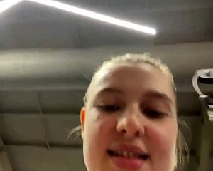 our gym workout got super sweaty and intense