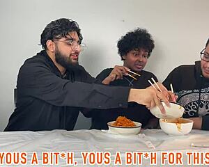 Hey these 3 hot amateurs crave total hardcore railing