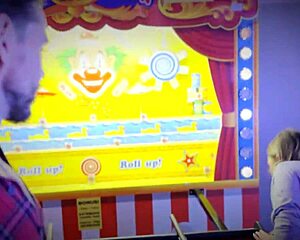 losing the video game bet means she takes his monster cock deep in her ass