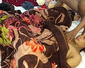 Girlfriend shares pregnant bhabhi boyfriend for desi threesome fuck?