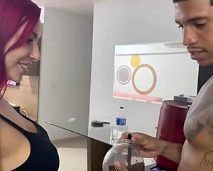begged neighbor for coffee but ended up giving him my wet milf pussy instead