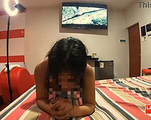 perla moans loud in doggystyle as guy licks her wet pussy closeup