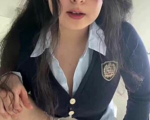 this shy schoolgirl of-lyssanx needs a good fucking now